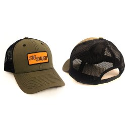 Sig Sauer Leather Patch Trucker