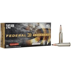 Federal Premium Ammo 243 Win Trophy Copper 85gr 20/Box